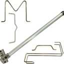 Rebar Bender;Metal Bending Machine;Metal Bending Tools for Steel.Manual Bending of Various Round and Flat Bars, Maximum Bending Angle 180 Degrees