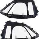 Soft Cab Enclosure Side Doors Fully Waterproof with 3 Pane Window Compatible with UTV Polaris RZR XP 1000 XP Turbo 2014-2023