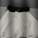 KIRUNDO Summer Rompers For Women 2025 Casual One Piece Strapless Tube Top Sleeveless Skort Short Jumpsuit Beach Vacation S