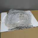 28" Tall Farmhouse Table Lamps for Living Room Set of 2,Vintage Rustic Black Bedside Touch Lamp with USB C+A Ports & AC Outlet, 3-Way Dimmable Resin Nightstand Lamp for Bedroom Entryway Office