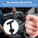 2 x 200 Pcs Heavy Duty Nylon Cable Ties for Automotive Body & Trim Clips, Self-Locking Zip Ties for Car Body, Replacement Parts & Outdoor Use - Strong Adjustable Plastic Fasteners