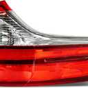 munirater 1-Pack Rear Right Tail Light Assembly Replacement for Sienna Base/L/LE/XLE/Limited 2015-2020 Passenger Side Outer Brake Lamp