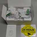 Security Cameras Wireless Outdoor, 2K Battery Powered WiFi Wireless Security Camera Outdoor, AI Motion Detection, Color Night Vision IP66 Weatherproof 2-Way Talk Siren Alarm SD/Cloud Storage, 2 Pack