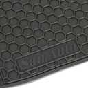 Car Rubber Floor Mat for Honda CRV CR-V 5th Generation 2017-2022 Custom Fit Full Black Auto Liner Mats All Weather Protection Heavy Duty Odorless