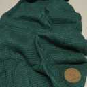 cyeollo Dog Sweater Pullover Turtleneck for Large Dogs, Classic Knitwear Fall Winter Cold Weather Dog Clothes Warm Pet Apparel Small Medium Large Dog Sweaters, Green 2XL