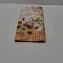XCHI Fall Wlid Flowers Maple Leaves Plaid Tablecloth Rectangle Washable Table Covers for Home Party Decorations 52x70 Inch