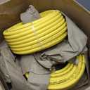 1/2 Inch x 100ft. Hybrid Air Hose with 1/2 in. MNPT Ends and Bend Restrictors, 3PCS 1/2 Air Coupler and Plug Kit, Air Compressor Hose Fittings and Accessories