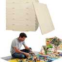 6 Tray Building Blocks Sorter Sifter,Building Storage Block Sorter Organizer,Portable Storage Brick Box for Building Blocks 5 Different Sizes Sorter Block Sorter Sifter Brick Storage