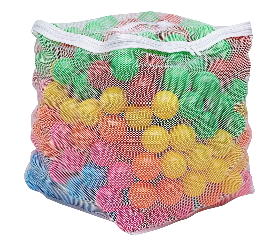 Amazon Basics BPA Free Crush-Proof Plastic Ball, Pit Balls with Storage Bag, Toddlers Kids 12+ Months, Pack of 400 Balls, 6 Bright Colors
2K+ bought in past month