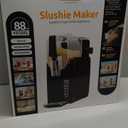 U-Taste Frozen Drink Slushie Machine: 88 oz Rapid-Cool Margarita Slushy Maker, 12-Hours Runnig, Self-Cleaning, 5 Preset Programs: Slushie, Frappe, Milk Shake, Cocktail, Mold for Home Party -Black