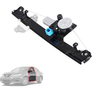 Front Left Driver Side Power Window Regulator with Motor Assembly Compatible for 2013-2018 Nissan Altima, Replacement 748-064