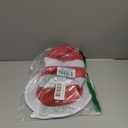 Top Hat Cat Costume Kit Accessory for Adults Red and White Striped Stovepipe Hat Gloves Bow Tie for Halloween Props