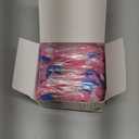 Disposable Oral Care Swabs Tooth Cleaning Mouth Swabs (50 Blue)