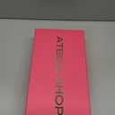 Pearl Kitten Heels for Women Pointed Toe Mesh Rhinestone Heeled Sandals Clear PVC Stiletto Mid Heel for Wedding Party Dress Bride Pumps Shoes (6)