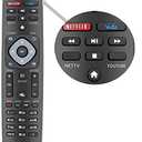 Universal Remote Control for Philips TV, Replacement for All Philips LCD LED 4K UHD Smart TVs Remote