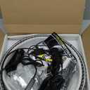 Viswiker 4PCS 17" Super Bright Double Row White Wheel Lights Rim Lights with Remote Control for Truck SUV Car Easy Install Unique Style