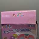 Kids Foot Spa & Nail Kit - Kids Spa Day Kit for Girls with Mask Foot Bath and Nail Dryer - Manicures Pedicure Toy Kit Nails Art Salon Girl Stuff - Christmas Birthday Gifts for 6 7 8 9 10-12 Year Old (Large Size)