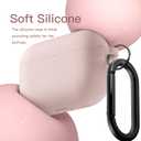 Brujula Case for AirPods Pro 3 Case Silicone Protective Cover Compatible with AirPods Pro 3rd Generation 2025(Pink, AirPods Pro 3)