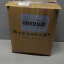 WRENSONGE Queen Comforter Set - 7 Pieces White Soft Bed in a Bag Queen with Fitted Sheet, Flat Sheet, 2 Pillow Shams, and 2 Pillowcases- Warm Bedding Sets for All Season