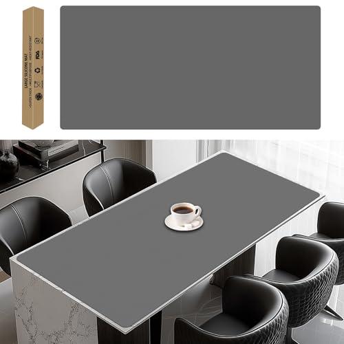 Large Silicone Kitchen Counter Mat, 47.2"x23.6"x0.06" Nonslip Heat Resistant Mat, Shipped Roll Up Cuttable Silicone Countertop Protector, Waterproof Craft Table Placemat, Dark Gray 1 Pack
