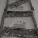 Wicker Patio Table,Rattan Coffee Table with Glass Top for Patio Proch Deck Balcony Rectangle Brown