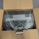 Comfort Zone Electric Portable Milkhouse Style Utility Space Heater with Adjustable Thermostat, Overheat Protection, and Safety Tip-Over Switch, Ideal for Garage or Greenhouse, 1,500W, CZ798BK (Black)