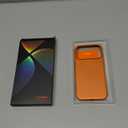 TORRAS Shockproof for iPhone 17 Pro Max Case with Camera Control Button, [12FT Military Grade Drop Protection] Enhanced Grip & Soft Touch Translucent 17 Pro Max Case with DIY Buttons, Neon Orange