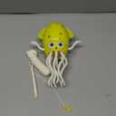 Electric Dancing Octopus Baby Toy with LED Light and Music, Dancing Squid Kids Toys Boys Girls Age 3-5 4-5, Automatic Obstacle Avoidance Birthday for Boys Girls