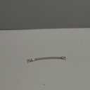 Compatible with Dressy Thin Designer Bling Apple Watch Bands for Women 40mm 41mm 38mm, D-shaped iWatch Bands for Slim Sparkly Diamond Apple Watch Series10 9 SE 8 7 6 5 4 3 2 1 Bracelet Sport Band (Silver)