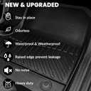 Auxko All Weather Floor Mats Cargo Mat Fit for 2025 2026 Nissan Murano TPE Liners Accessories Guard Odorless Anti-Slip Floor Liners & Trunk Liner for 2025 2026 Nissan Murano
