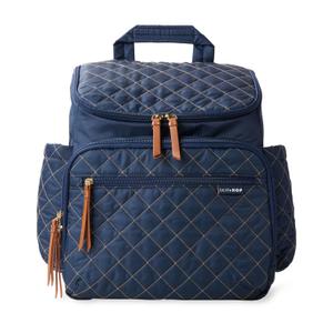 Skip Hop Diaper Bag Backpack: Forma, Multi-Function Baby Travel Bag with Changing Pad & Stroller Attachment, Navy