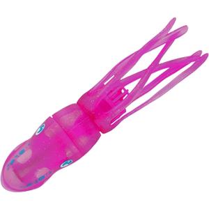 Electric Swimming Octopus Bath Toy Waterproof LED Light-Up Tub Toy for Toddlers, Cute Soft Tentacles, Safe BPA-Free, Fun Shower & Pool for Boys Girls (Red)