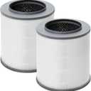 2 Pack 12030 Medium Room True HEPA Air Purifier Replacement Filter Compatible with Clorox 11030 & 11031 Air Cleaner Purifier for Home, 1,000 Sq. Ft. Capacity, Part #12030