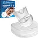 Snoring Solution - Anti Snoring Device Mouthpiece Mouth Guard for Men and Women, Tongue Retaining Snore Stopper-YT2 (Clear)