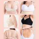 SHAPERMINT Sweetheart Bras for Women Wireless Push Up Bra with Support, Full Coverage Seamless Bralette (Black, M)