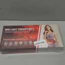 Red Light Therapy Belt, 3 in 1 LED Bead Infrared Light Therapy for Body, Wearable Wrap with Timer for Back Shoulder Waist 660nm Red Light-Therapy & 850nm Infrared Light Device Home Use (Corded)