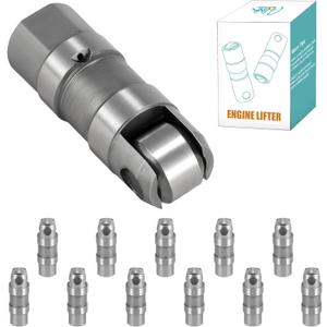 AULINK 12Pcs F2SZ6500A Hydraulic Valve Lifter Compatible with Ford F150 F250 E150 E250 Mustang Ranger 1989-2008,For Lincoln Continental 1989-1994,For Mazda B3000 1994-2007,For Mercury Sable 1989-2007