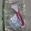 Schick Hydro Silk TrimStyle Razor with Bikini Trimmer for Women | 2-in-1 Bikini Razor for Women and Womens Trimmer for Pubic Hair, Includes 1 Waterproof Handle, 3 Refills & 1 AAA Battery