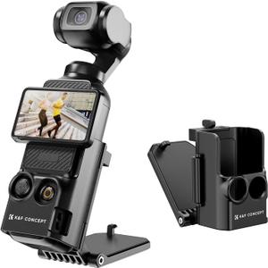 K&F Concept Magnetic Mount Compatible with DJI Osmo Pocket 3, Desktop Support Base Bracket Stand Expansion Adapter, Pocket 3 Multi-Function Magnet Suction Expand Frame Accessories
