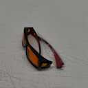 Eyekepper 100% Blue Light Reduction,Fitover Anti-Blue Blocking Computer Glasses Amber Lenses Black Red