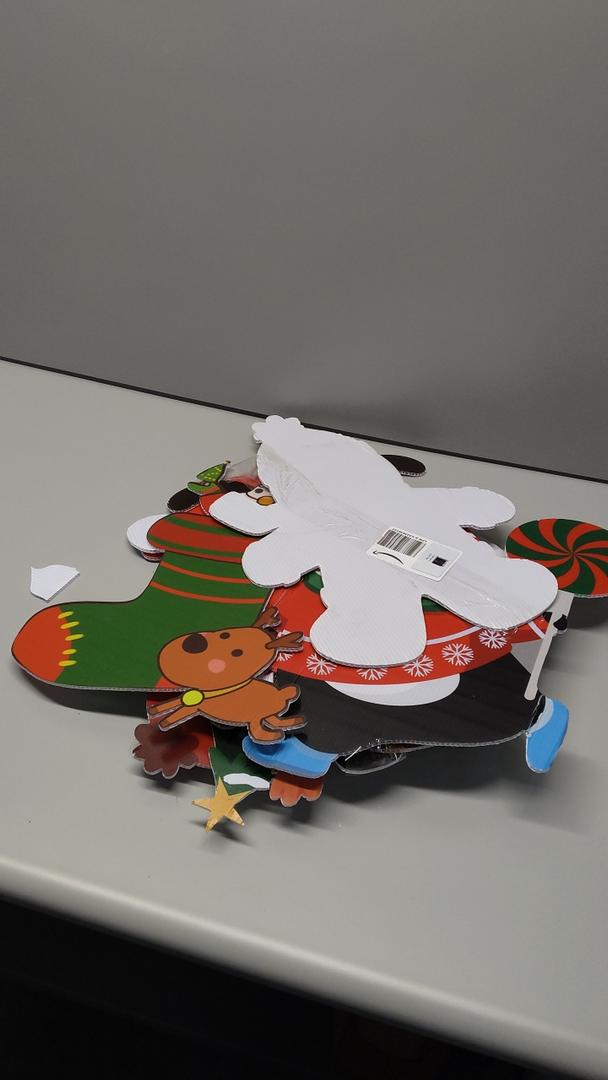 Fennoral 12 Pack Christmas Crafts for Kids Christmas Foam Stickers with Snowman Penguin Santa Claus Elf Gingerbread Man Reindeer Pattern Christmas Arts and Crafts DIY for Kids Boys Girls