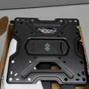 USX MOUNT UL Listed RV TV Mount for Most 17-43inch TV - Lockable Full Motion RV TV Wall Mount for Camper, Trailer, Motorhome - Swivel Tilt Bracket for Truck Boat, 44 lbs Capacity, VESA 200mm