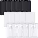 Patelai 30 Pcs 20 ml Perfume Spray Bottles Cardcase Like Plastic Refillable Fine Mist Spray Dispenser Portable Moisturizing Sprayer Box Empty Travel Bottle for Makeup Cosmetic Essential Oil