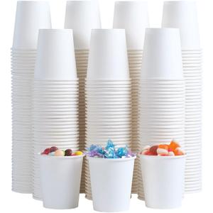 Lamosi 300 Pack 5 oz Paper Cups, Disposable Bathroom Cups 5oz Paper, Small Mouthwash Cups, Paper Espresso Cups, Mini Paper Cups for Travel, Party, Picnics, Home