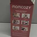 Momcozy Newborn Carrier WeeSnug- Lightweight and Cozy Comfort for 7-25 lbs, Ergonomic Cross-Back Support, Jacquard Weave, Hands-Free Baby Carrier with Lumbar Support, Geometry