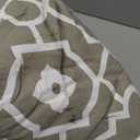 UniSimp Ironing Board Cover and Pad 18"x49" Extra Thick Natural Cotton, Scorch and Stain Resistant Iron Board Cover, Wide Ironing Board Cover with Fasteners Heavy Duty Heatproof Elastic Edge Geometric