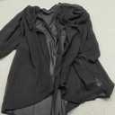 Yekaty Womens Summer Cardigan Lightweight Short Sleeve Kimono Cardigans Beach Vacation Cover up (Small, 1-black)