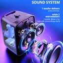 Tronsmart Halo 200 Portable Active PA Speaker System with 3-Channel Mixer, Bluetooth Streaming, Wireless Speaker Connection, EQ & App for DJ, Music Gigs, Karaoke, Outdoor Party, Company Meetings