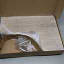 Floating Corner Shelves Set of 3, Solid Wood Picture Wall Shelf, Floating Shelves for Storage for Bedroom Kitchen Bathroom Living Room (Light Burnt)