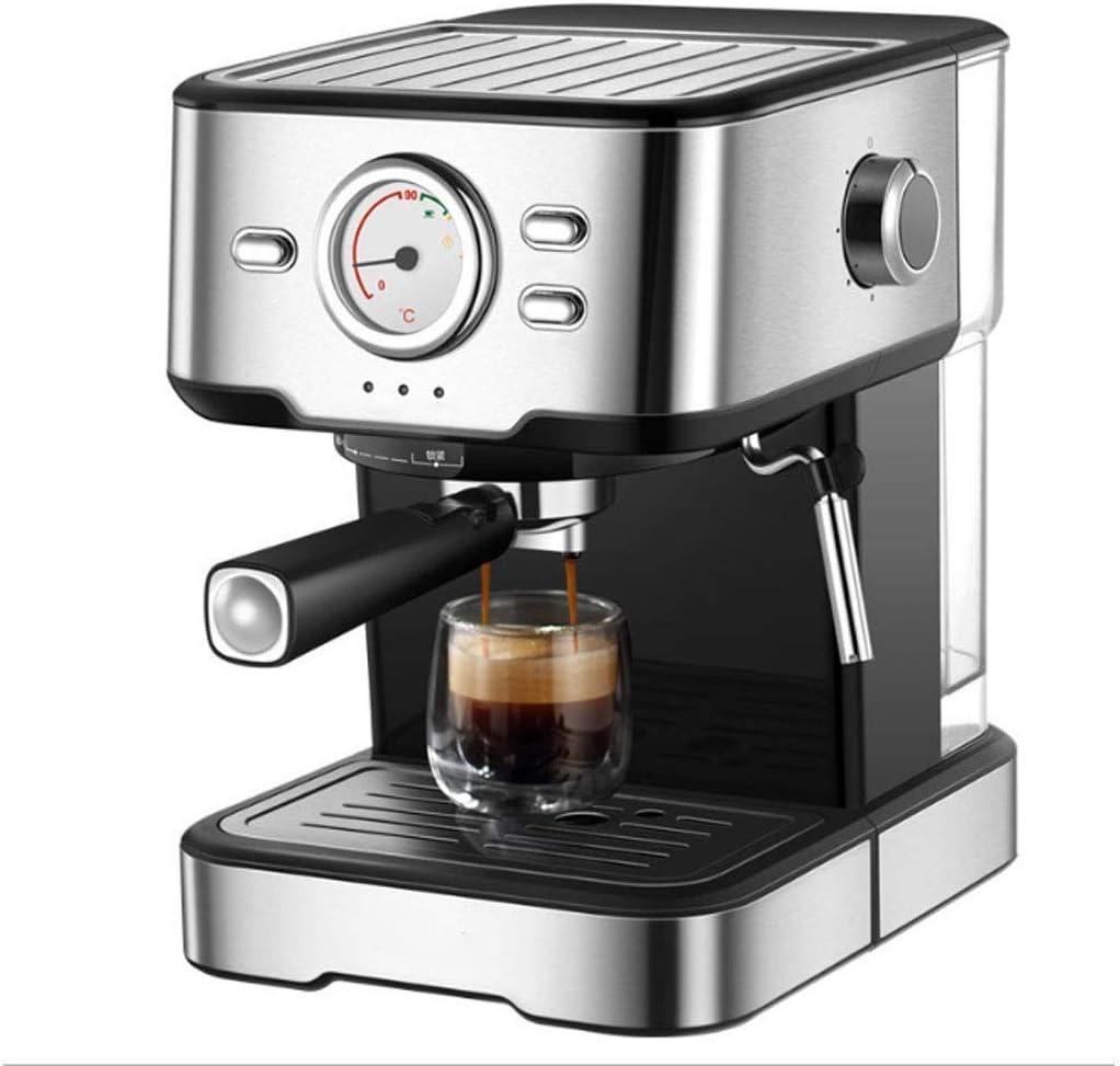 Gevi Espresso Coffee Machine,Espresso Machine with Steamer, Compact Semi Espresso Maker with Milk Frother for Home, Stainless Steel Cappuccino Machine for Cappuccino, Latte, 1100W